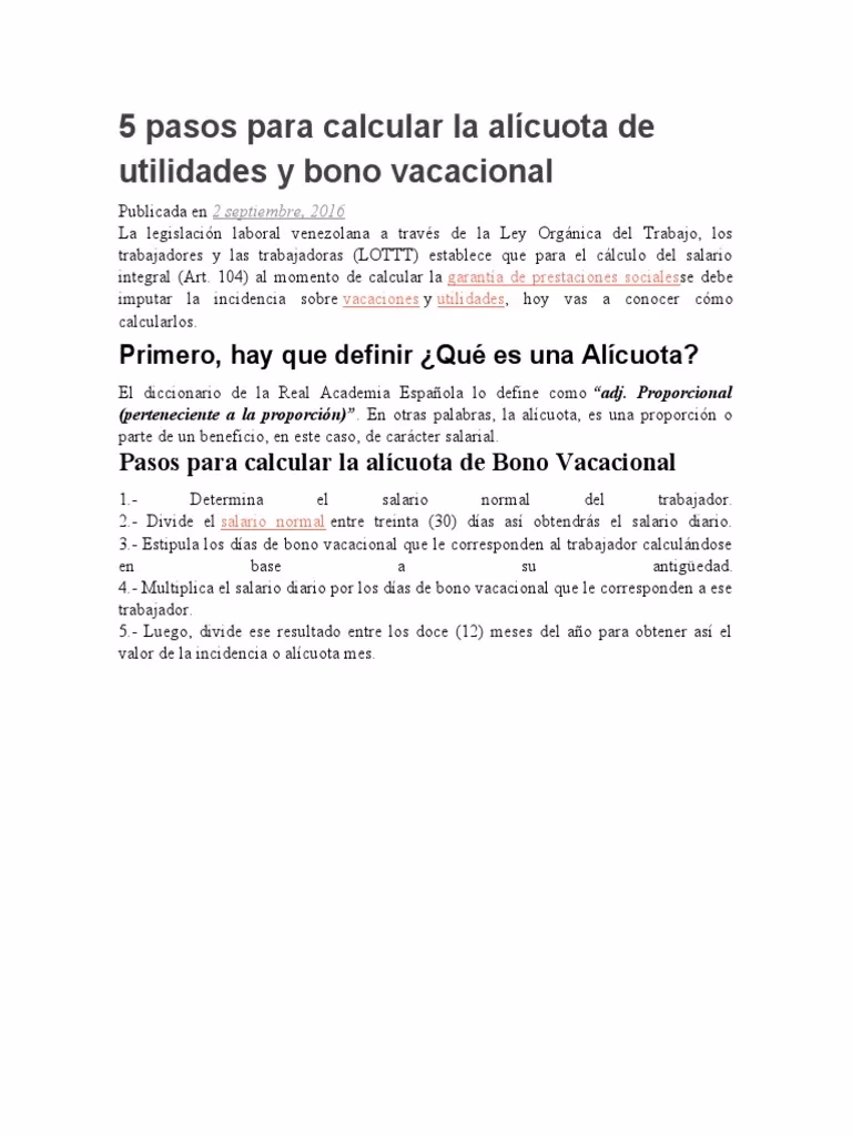 ¿Cómo se calcula el porcentaje por antiguedad?