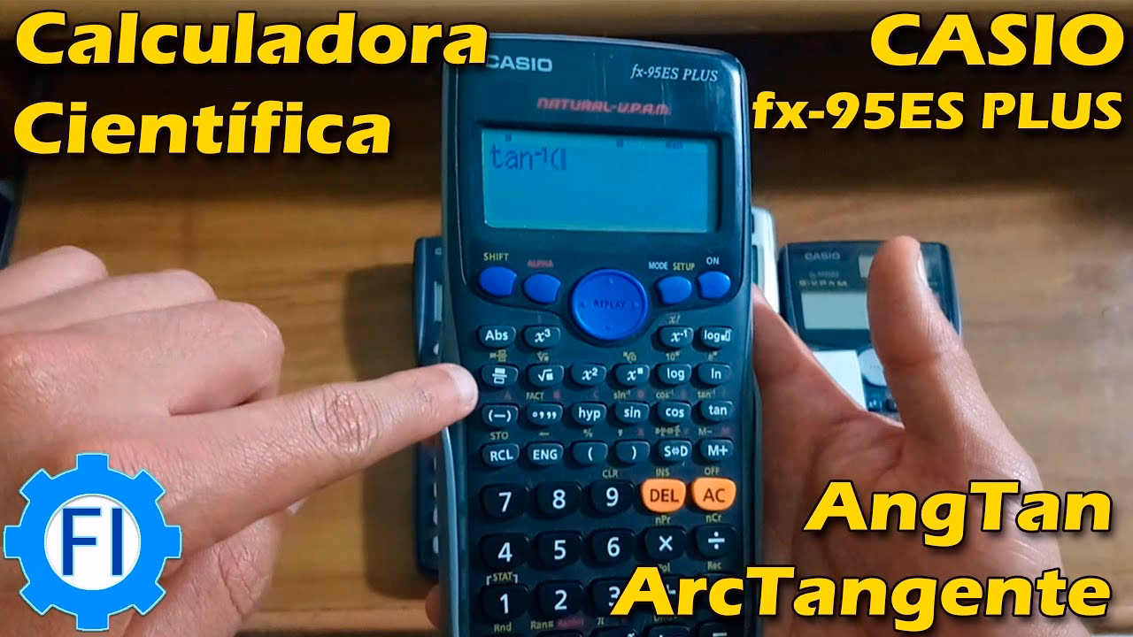 ¿Cómo poner arctan en la calculadora?
