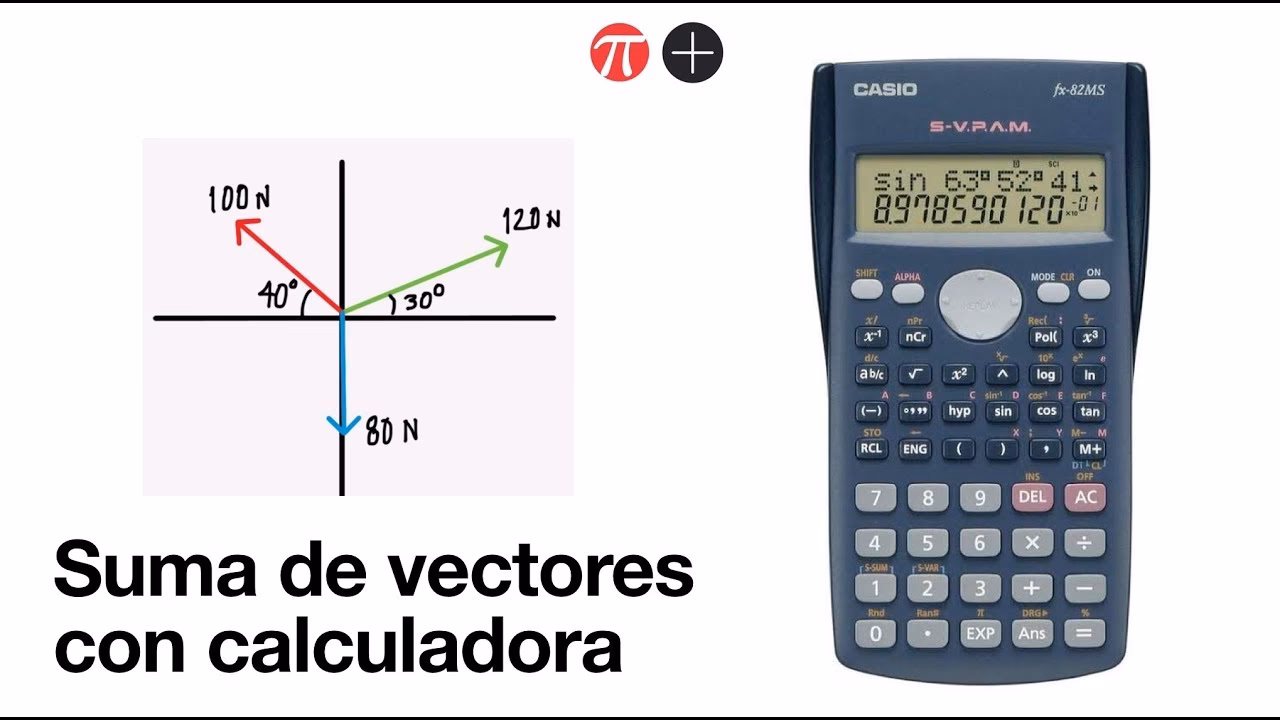 ¿Cómo calcular la suma de vectores?