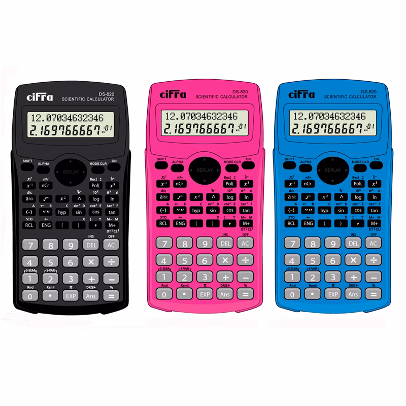 ¿Por qué la calculadora muestra e?