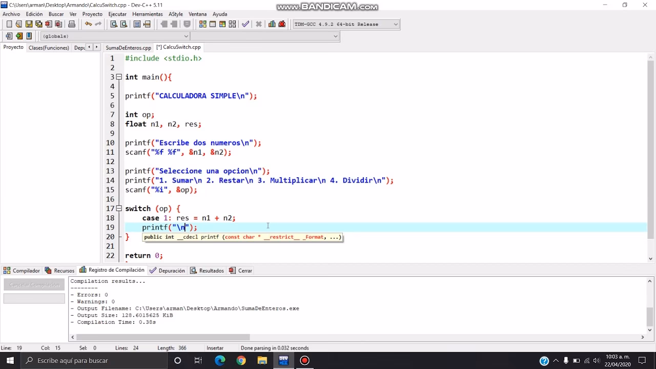 ¿Puedo hacer una calculadora con C?