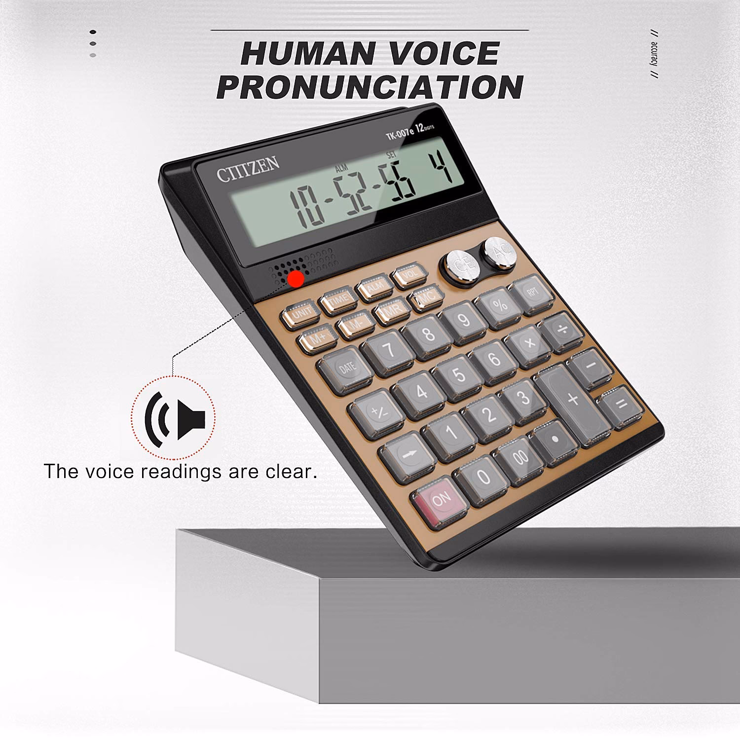 ¿Hay una calculadora activada por voz en el iPhone?