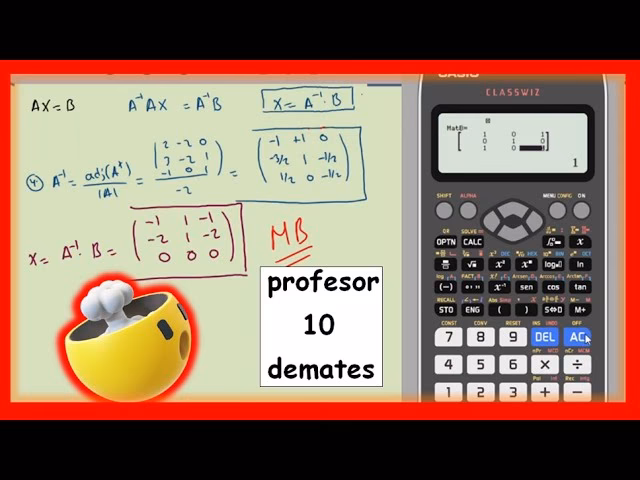 ¿Qué es una ecuación matricial?