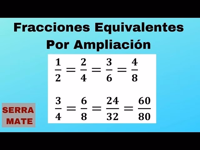 ¿Cómo saber si dos fracciones son equivalentes con la calculadora?