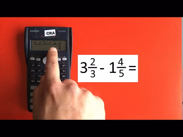 ¿Cómo calcular fracciones con suma y resta?
