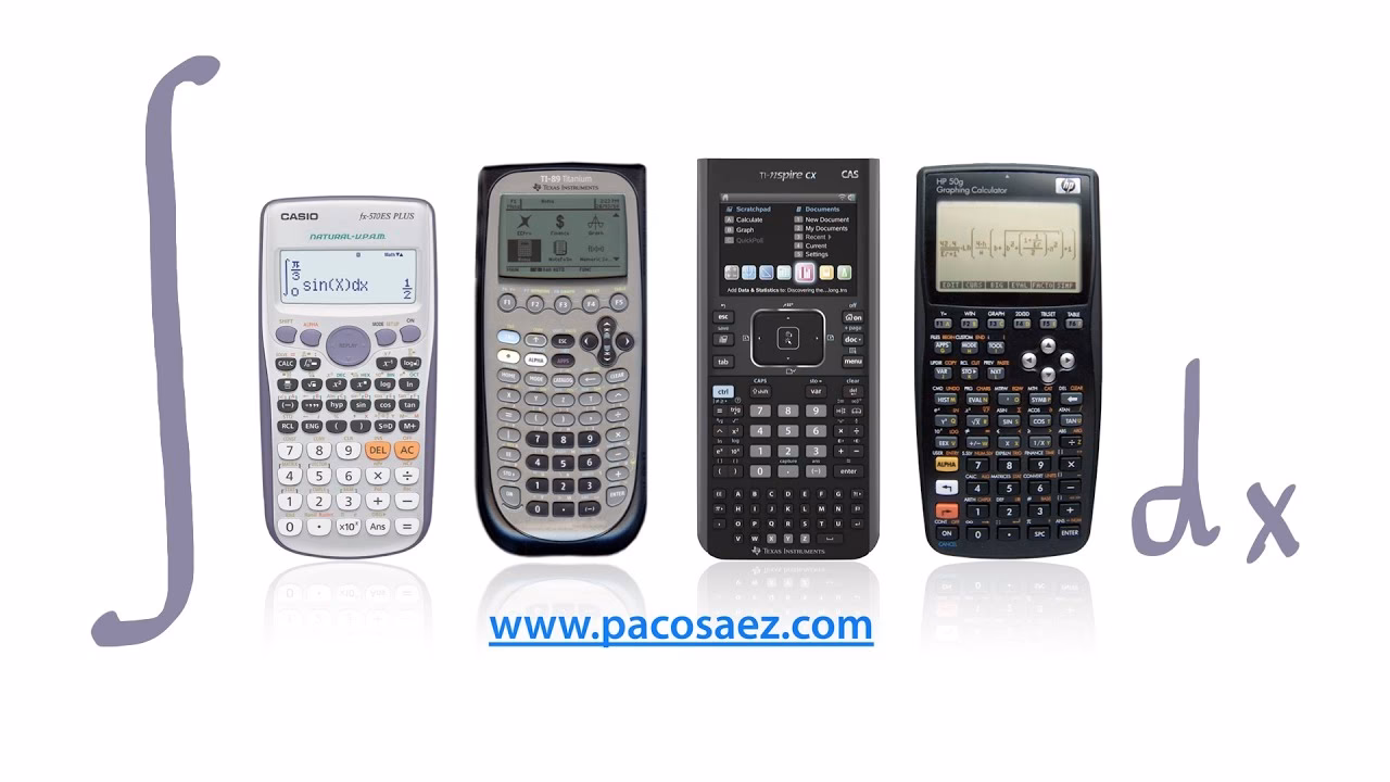 ¿Cómo calcular integrales en calculadora?