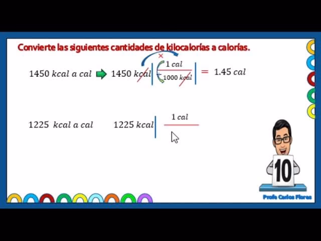 ¿Cuántas calorías son 300 kcal?