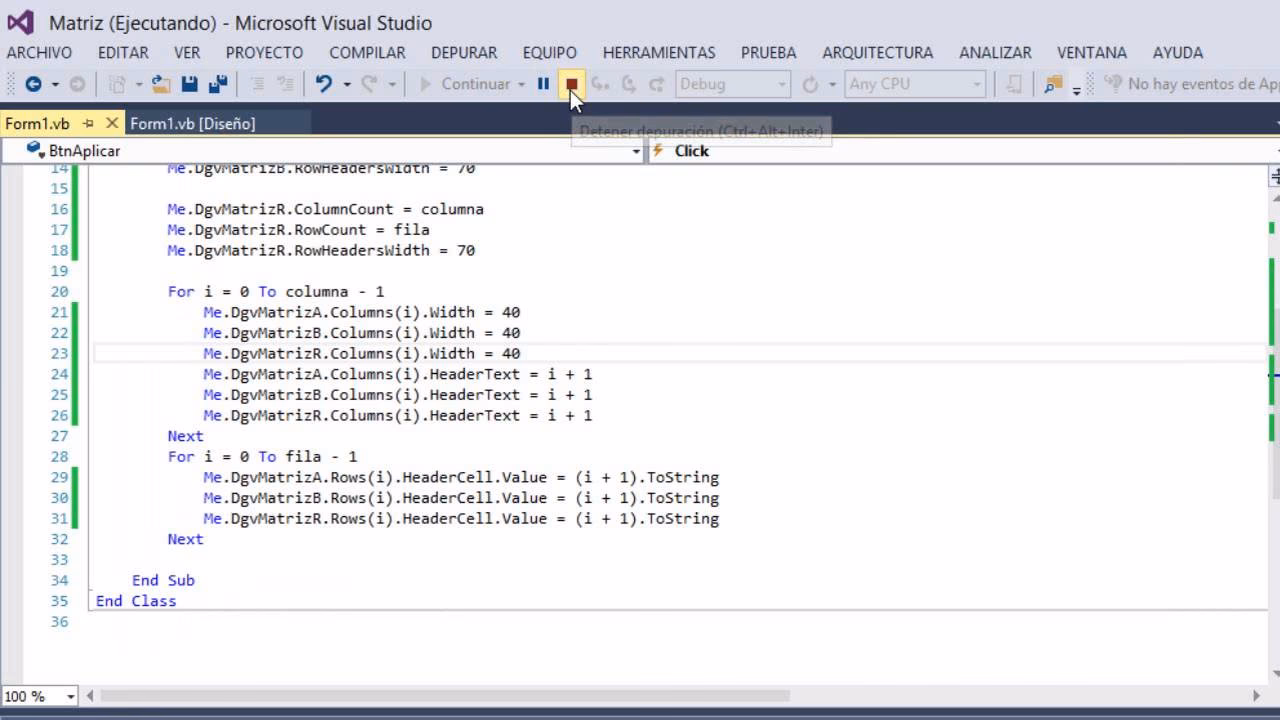 ¿Qué son las matrices en Visual Basic?