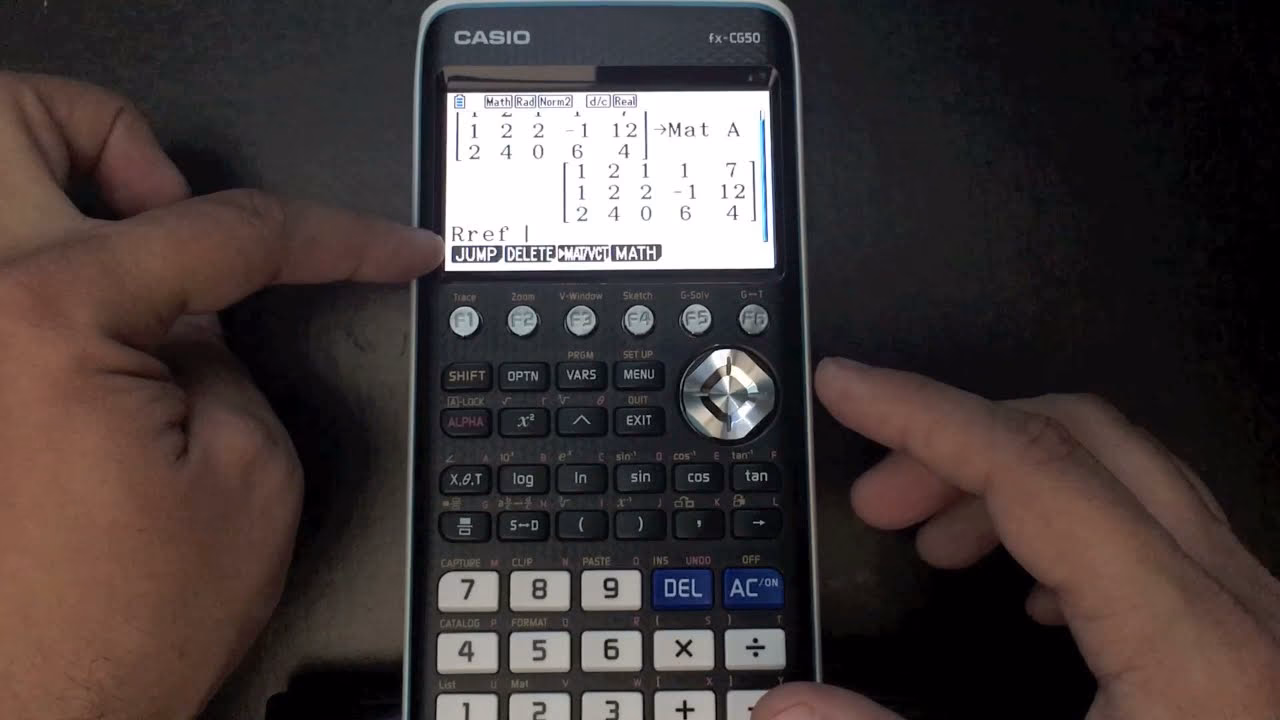 ¿Cómo se reduce una matriz?