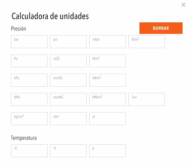 ¿Cómo calcular de in a cm?