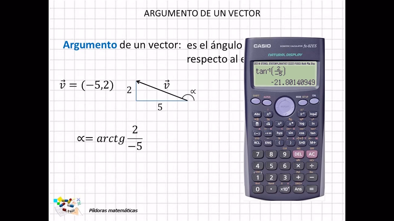 ¿Cómo sacar el módulo y el argumento?