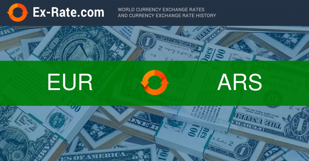 ¿Cuánto es $1000 argentinos a euros?