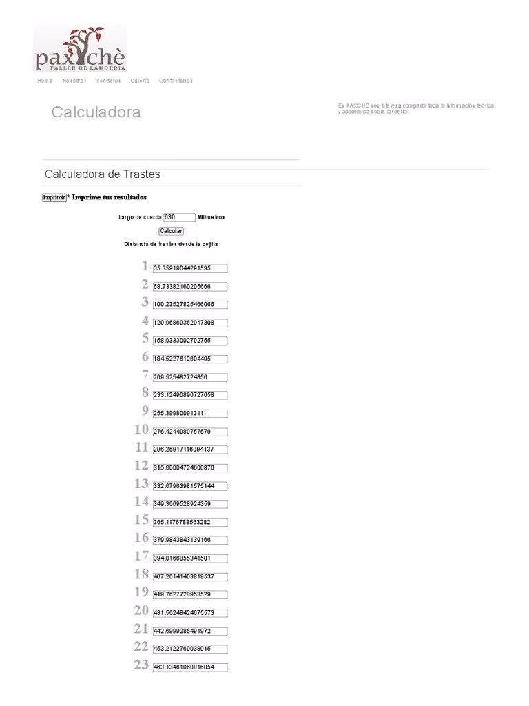 ¿Cómo medir los trastes?