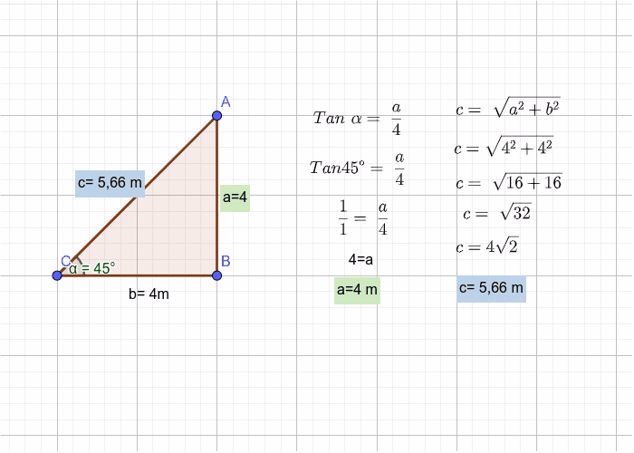 ¿Qué hay que calcular para resolver un triángulo rectángulo?