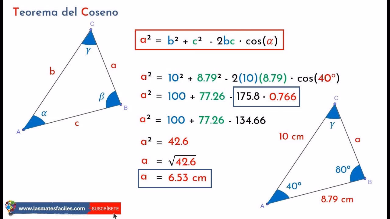 ¿Cuál es el coseno de 70?