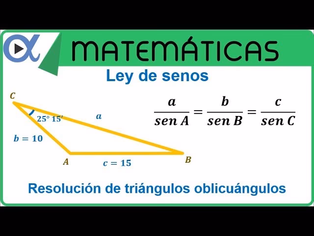 ¿Cómo calcular la hipotenusa de un triángulo oblicuángulo?