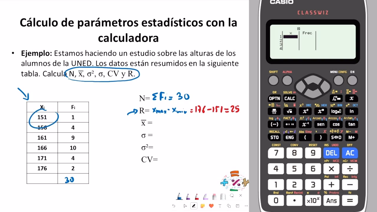 ¿Cómo se calcula el estadístico?