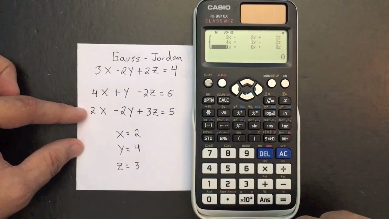 ¿Cómo se resuelve la fórmula de Gauss?