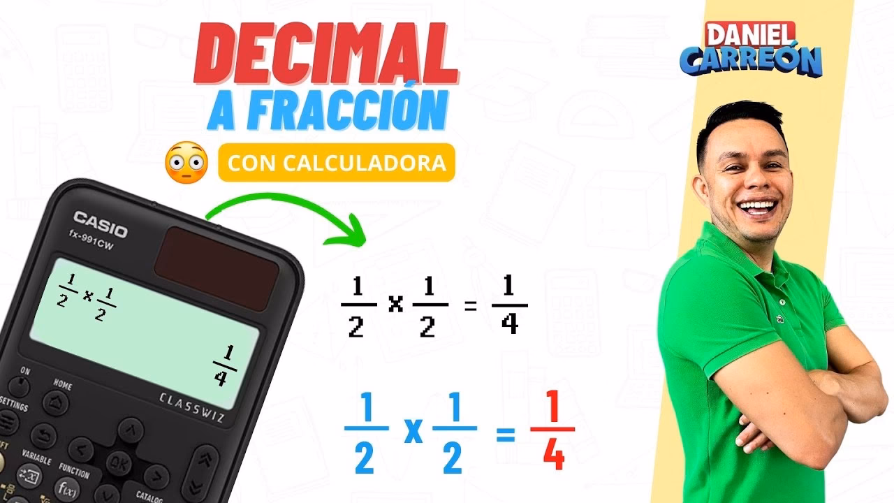 ¿Cómo convertir porcentaje decimal a fracción?