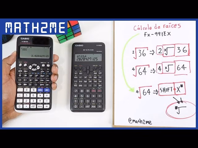 ¿Cómo obtener raíz cúbica?