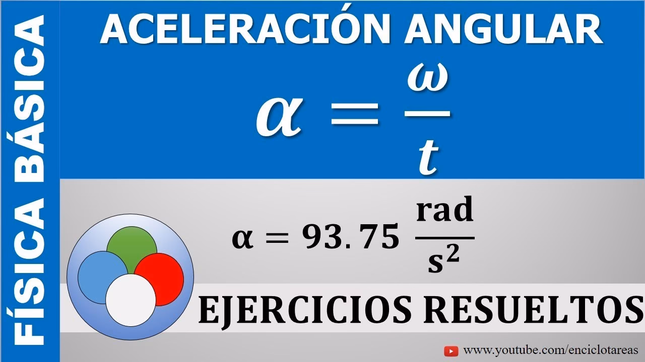 ¿Cómo es la aceleración angular en el MCU?