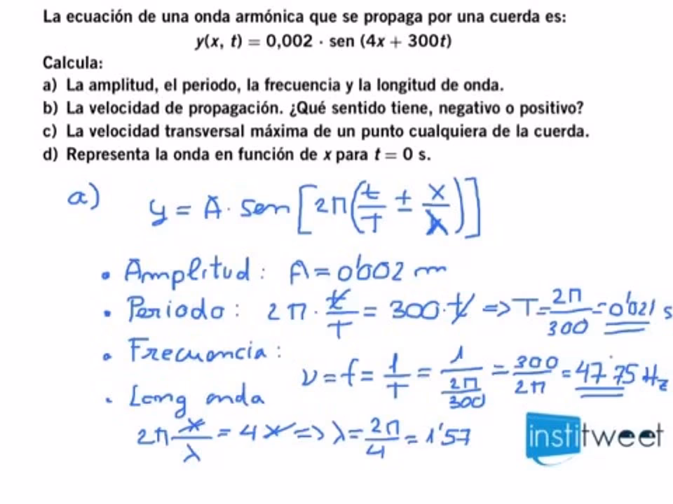 ¿Cómo se calcula la amplitud de movimiento?