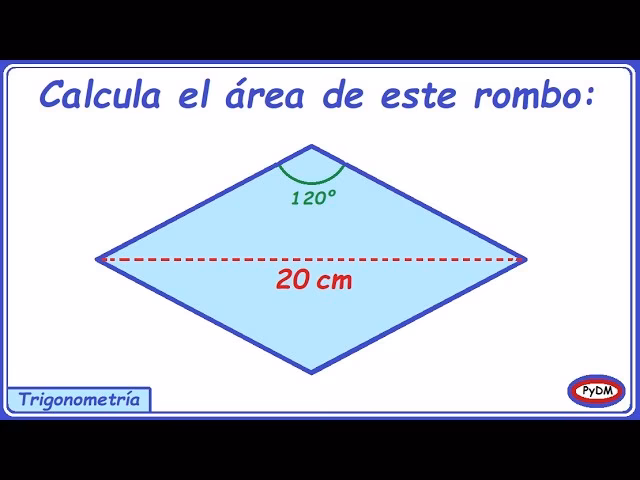 ¿Cuánto miden los ángulos interiores de un rombo?