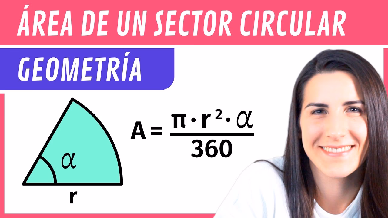 ¿Cómo se calcula un área circular?