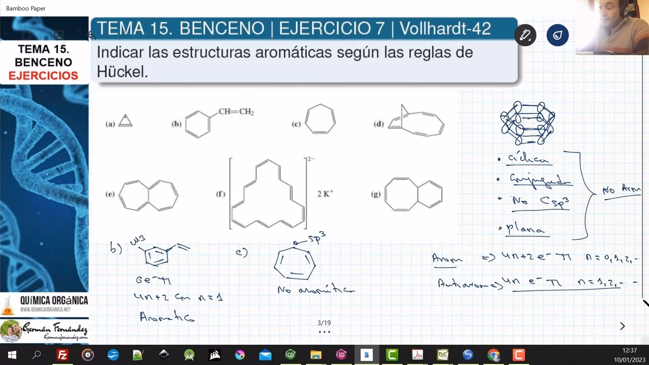 ¿Cuál es la fórmula de los aromáticos?