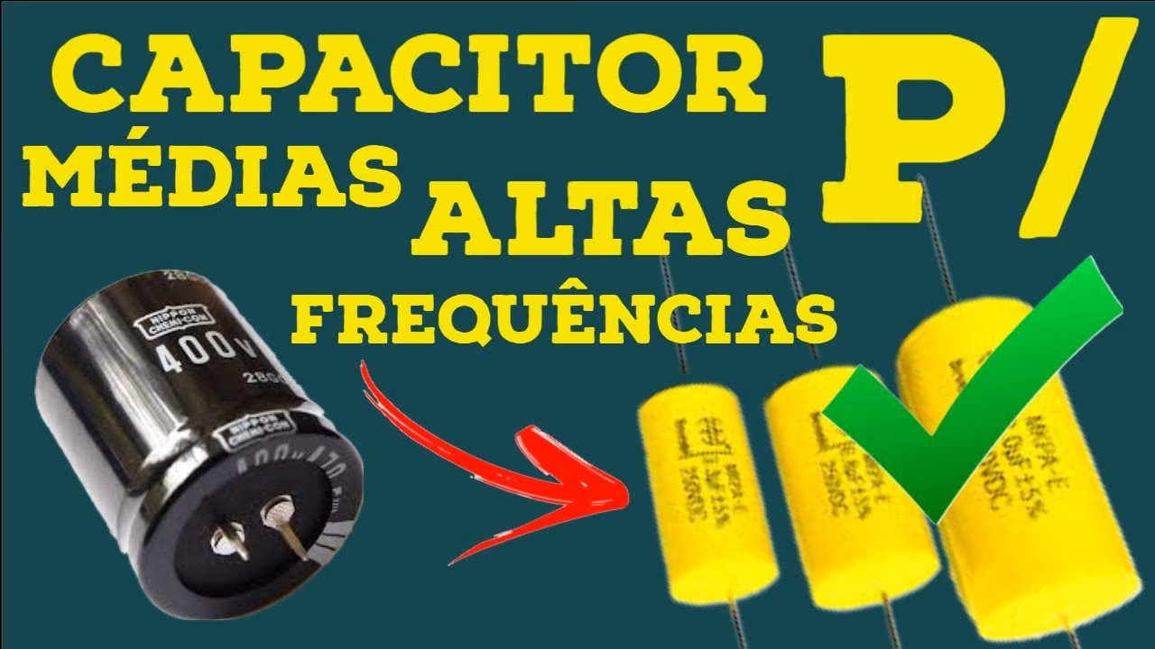 ¿Qué capacitor usar para woofer?