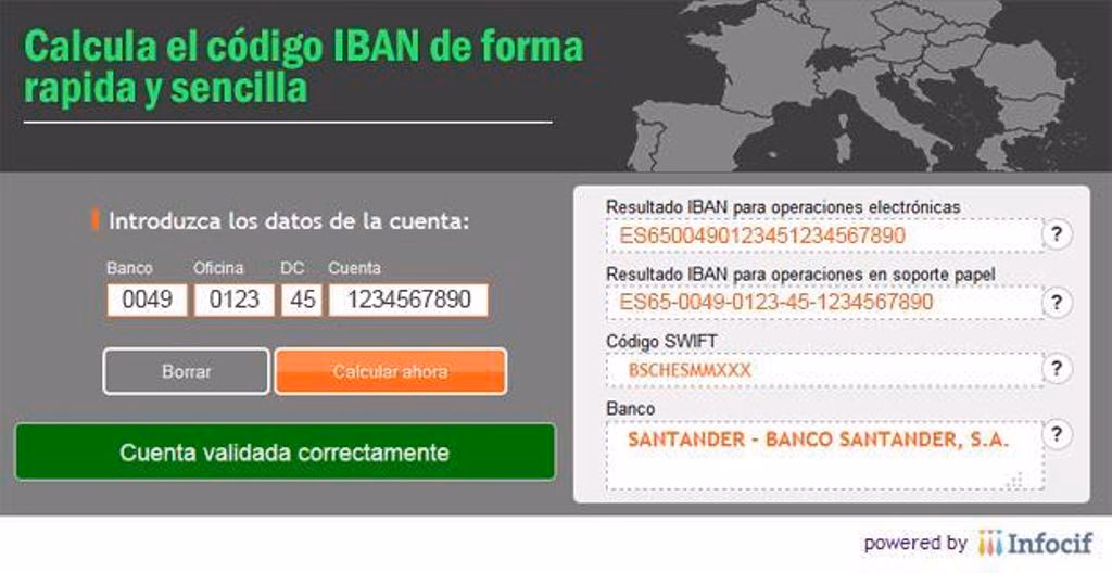 ¿Cómo obtengo mi cuenta IBAN?