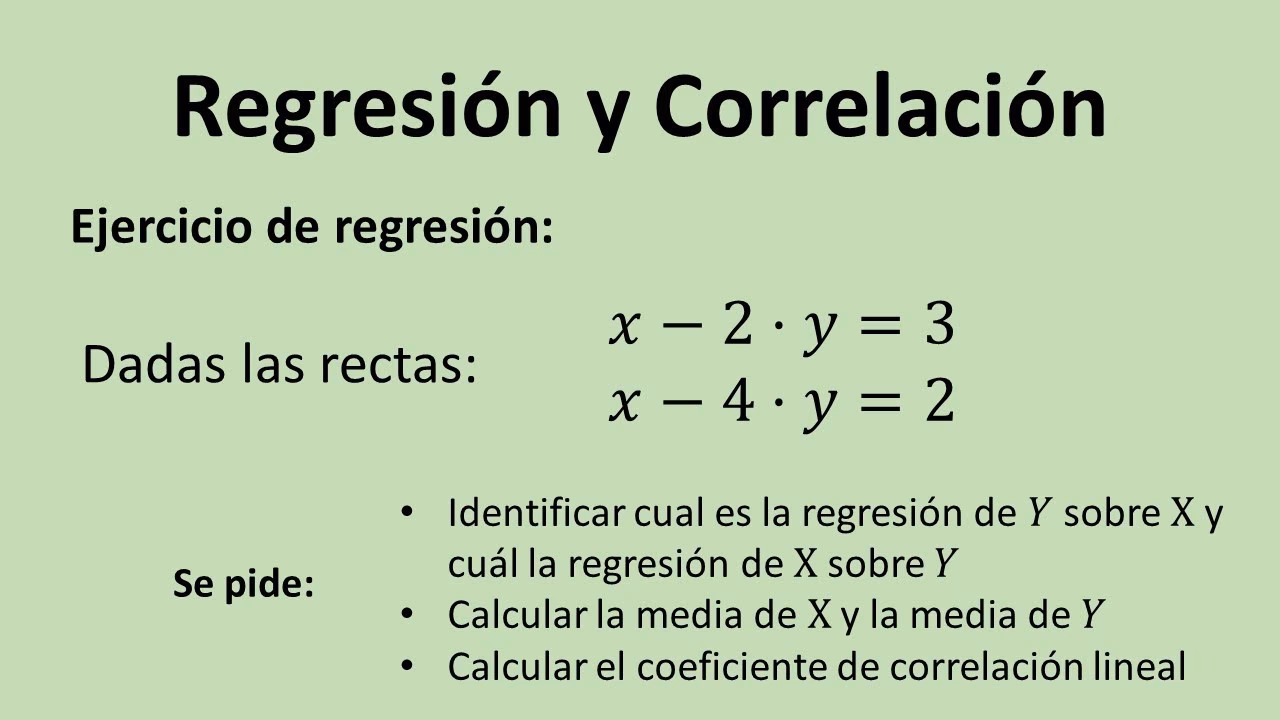 ¿Cómo cálculo el coeficiente de correlación?