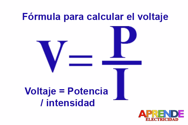 ¿Cómo calcular el amperaje con la potencia y el voltaje?