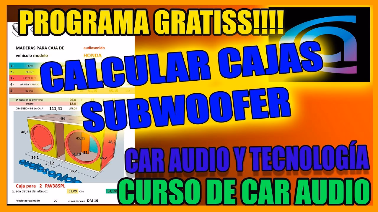 ¿Qué tipo de madera se usa para hacer cajones de bocinas?