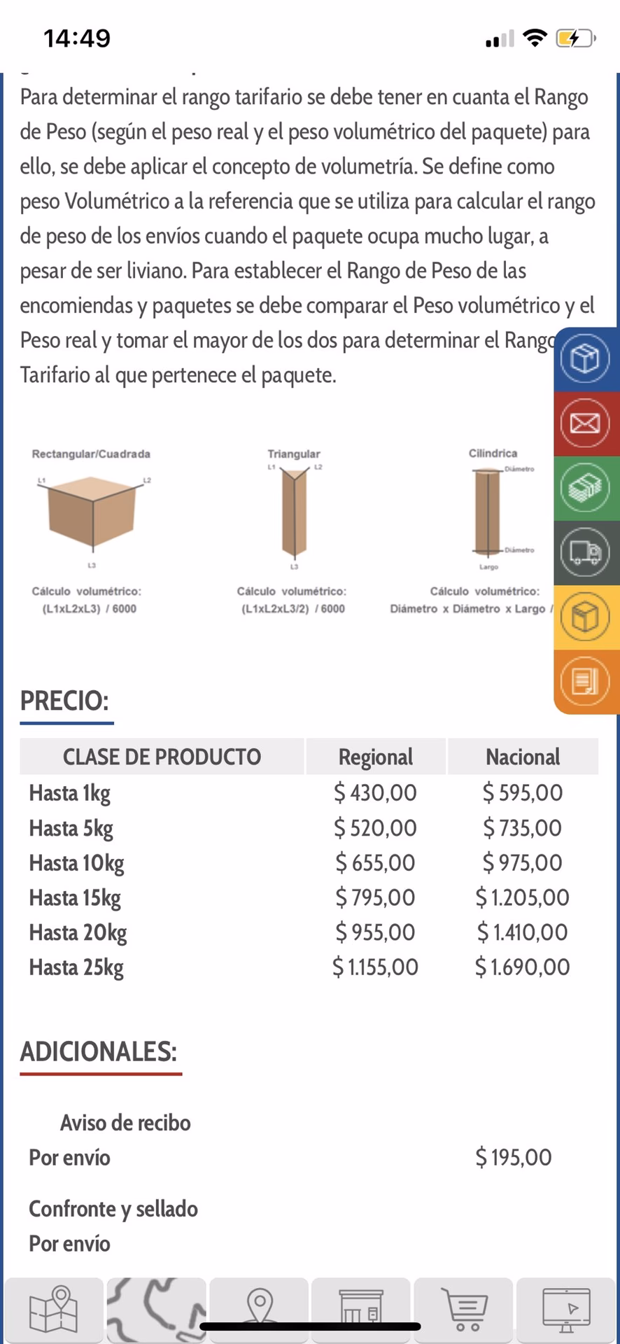 ¿Cuánto cobran los de Correo Argentino?