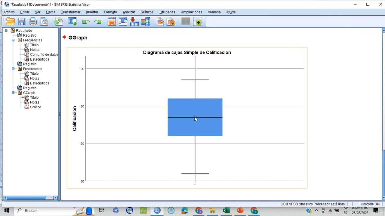 ¿Cómo encontrar Q1 y Q3 en SPSS?