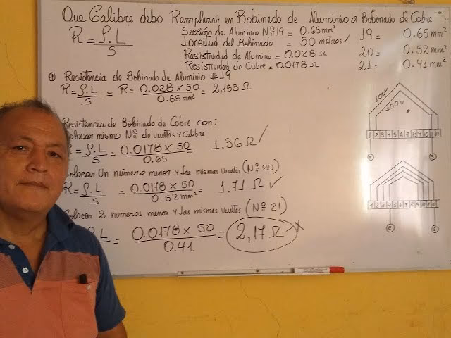 ¿Qué cable se utiliza para el bobinado del motor?