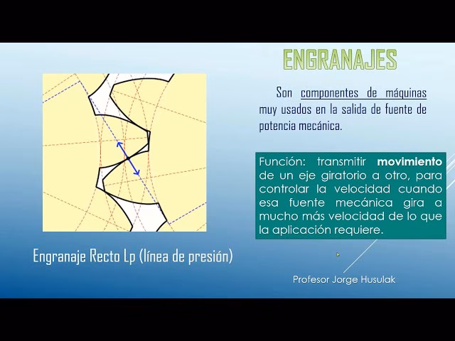 ¿Cómo se calcula la distancia entre los ejes de un engranaje?