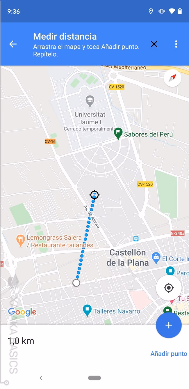 ¿Cómo calcular la distancia recorrida en kilómetros?