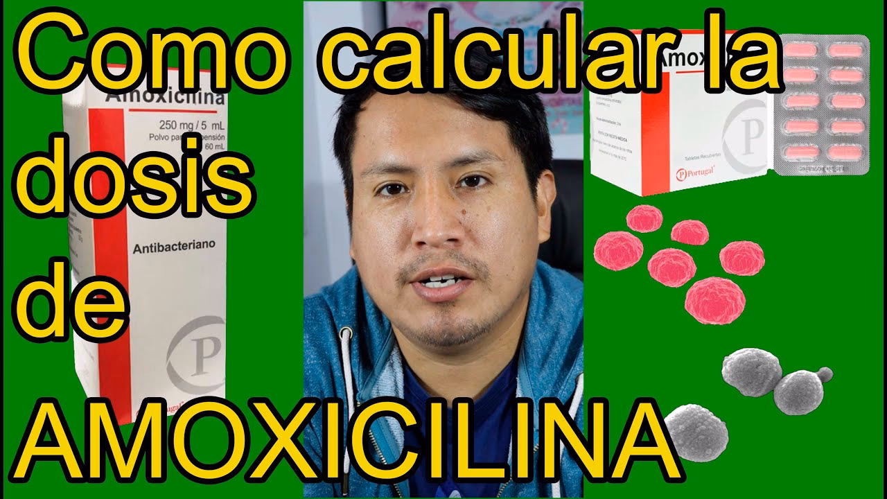 ¿Cómo calcular amoxidal 500 mg en niños?