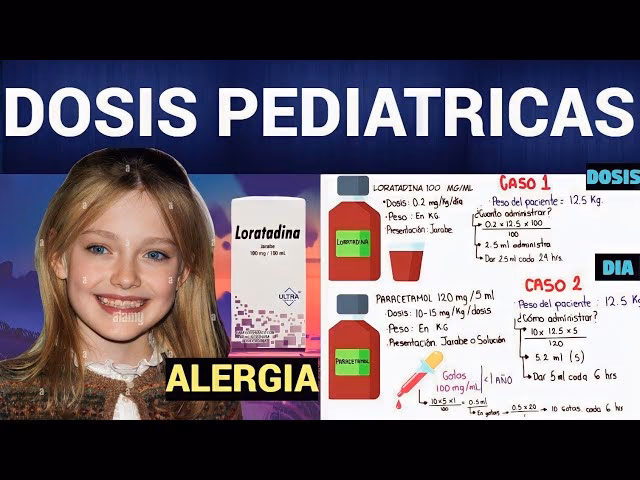 ¿Cuál es la dosis de paracetamol para un niño de 35 kilos?