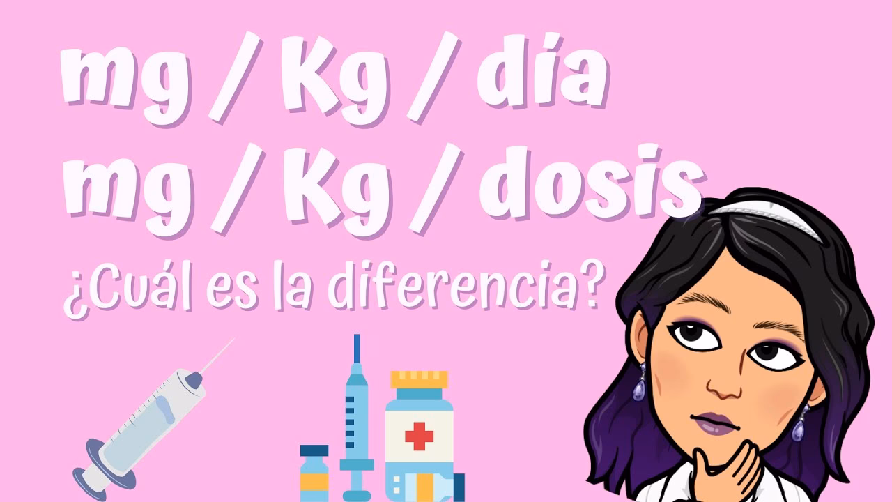 ¿Qué quiere decir 10 mg/kg?
