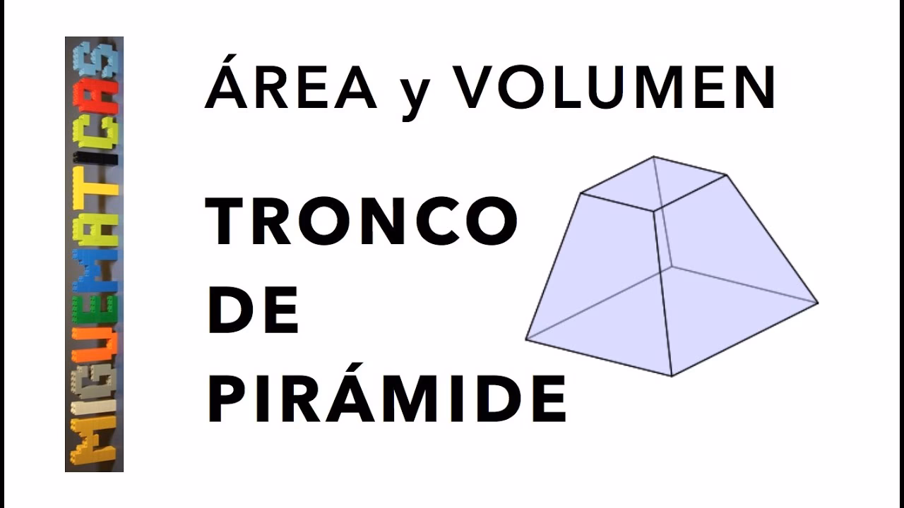 ¿Cómo calcular el volumen de las pirámides?