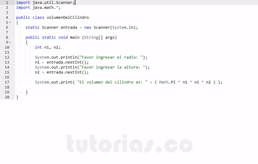 ¿Qué es la clase cilindro en Java?