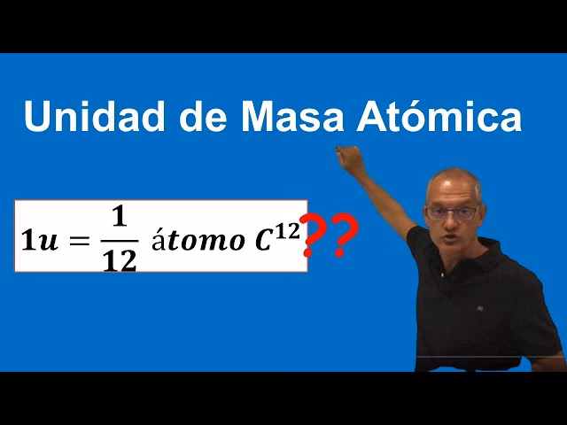 ¿Cómo se redondea la masa atómica?