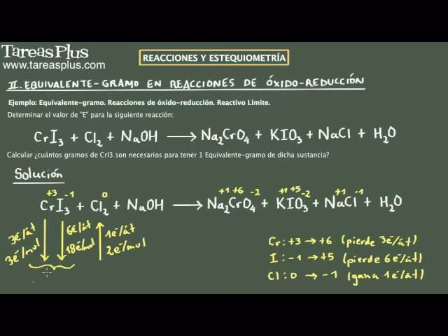 ¿Cuántos equivalentes tiene el oxalato de sodio?
