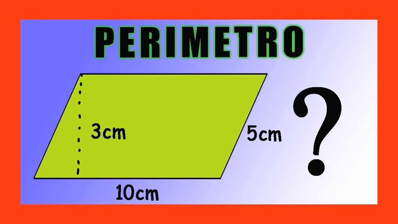 ¿Cómo se calcula el perímetro de un paralelogramo?