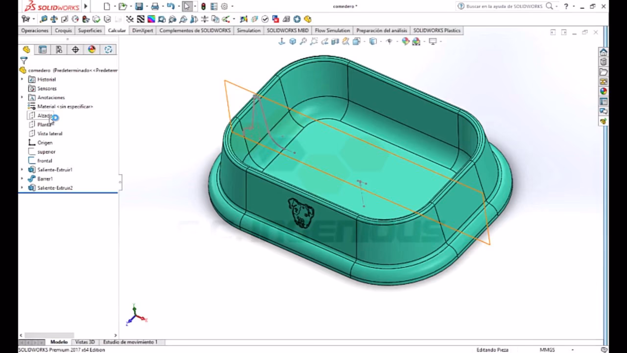¿Cómo calcular el peso del material en SolidWorks?