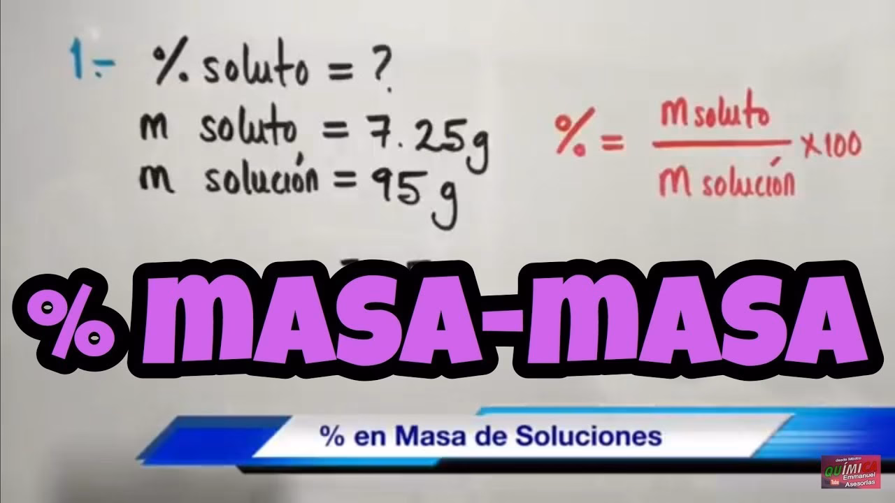¿Cómo se calcula el porcentaje molar?