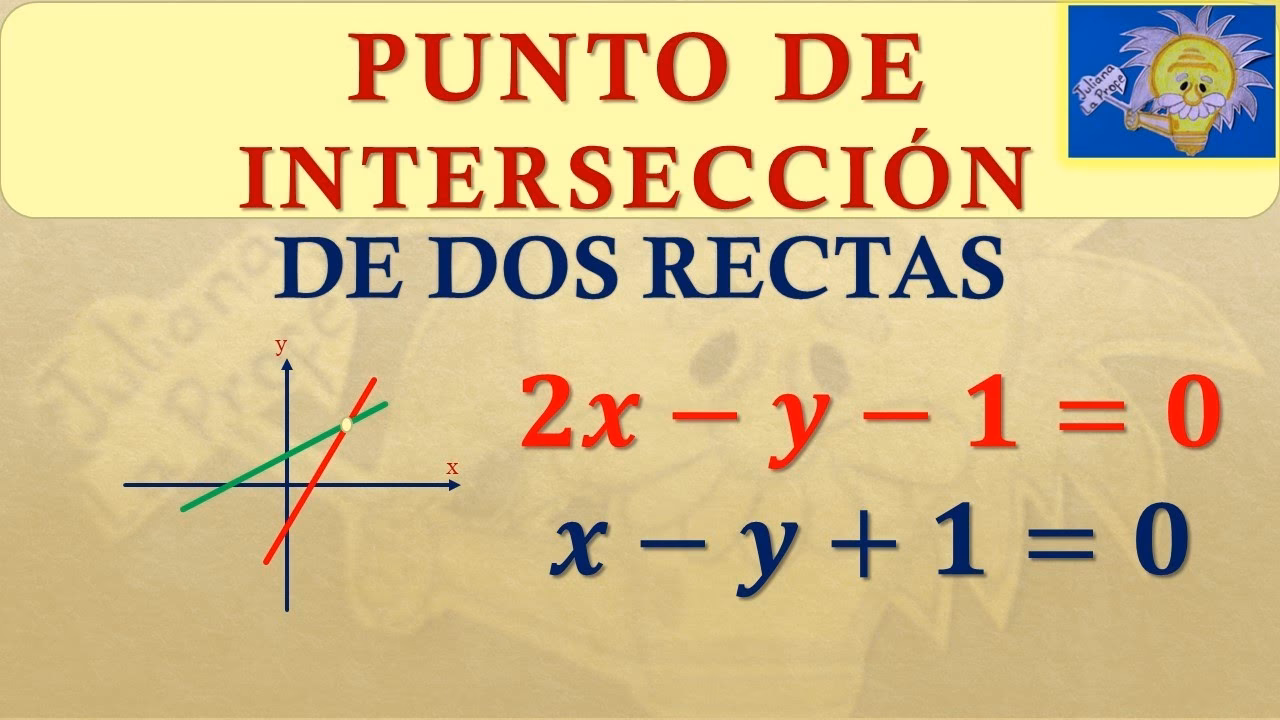 ¿Cómo encontrar el punto de intersección de dos funciones?